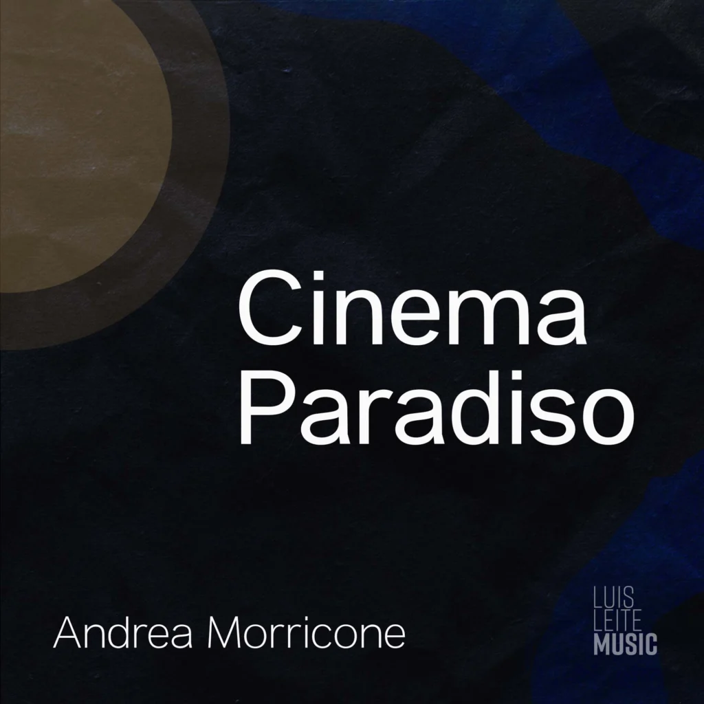 Cinema Paradiso — score cover, Luis Leite edition