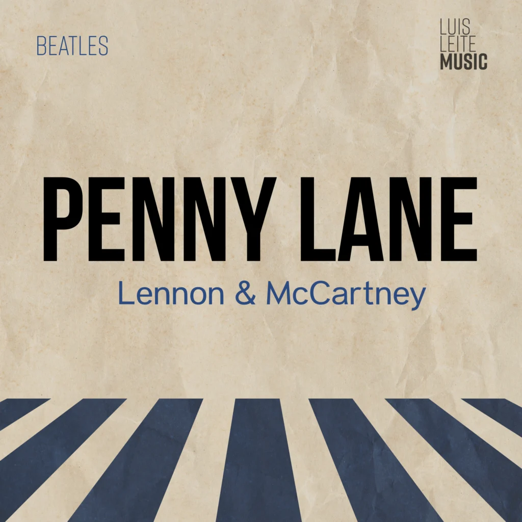Penny Lane — score cover, Luis Leite edition