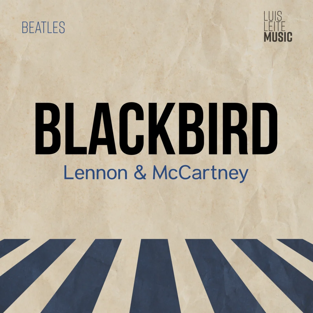 Blackbird — score cover, Luis Leite edition