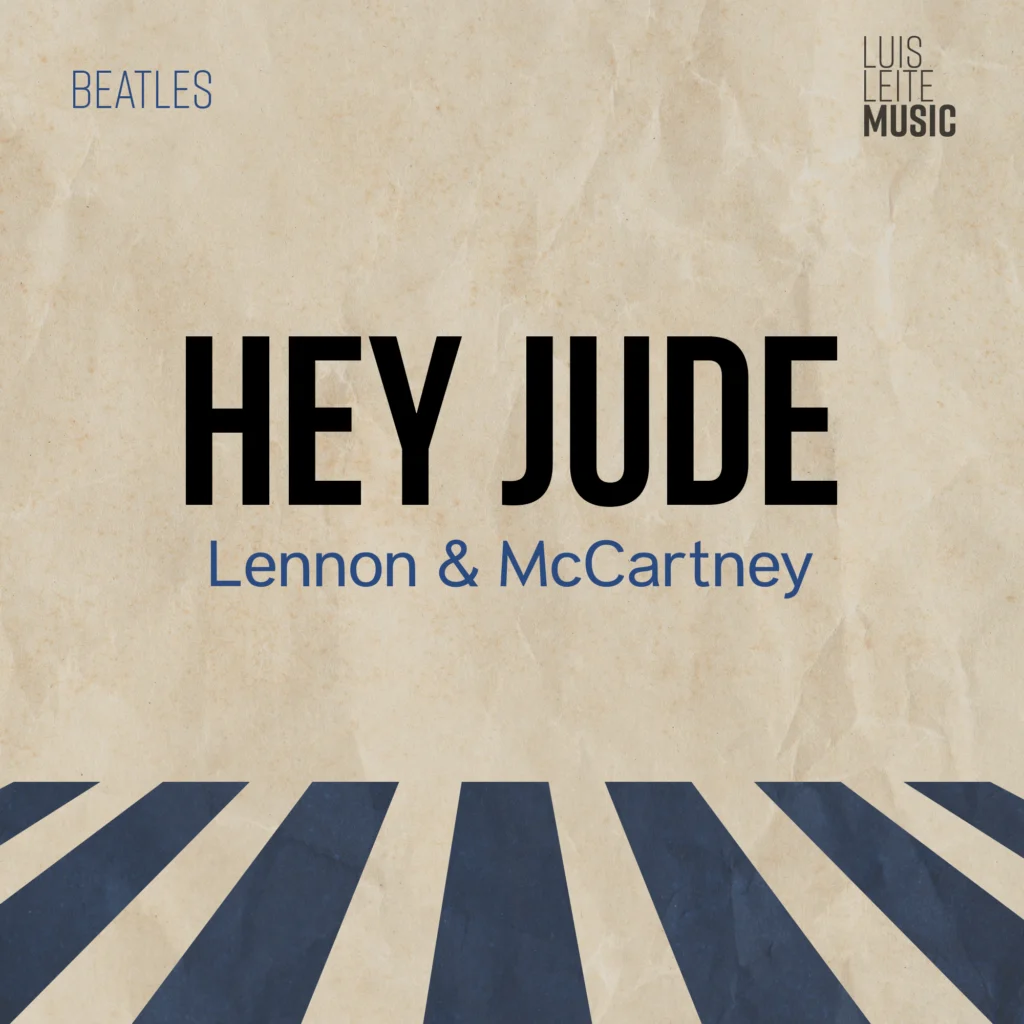 Hey Jude (Arr. Luis Leite) — score cover, Luis Leite edition