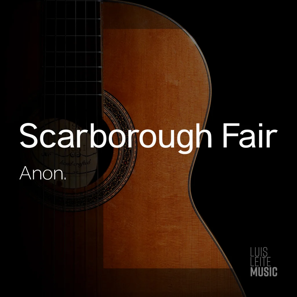 Scarborough Fair — score cover, Luis Leite edition
