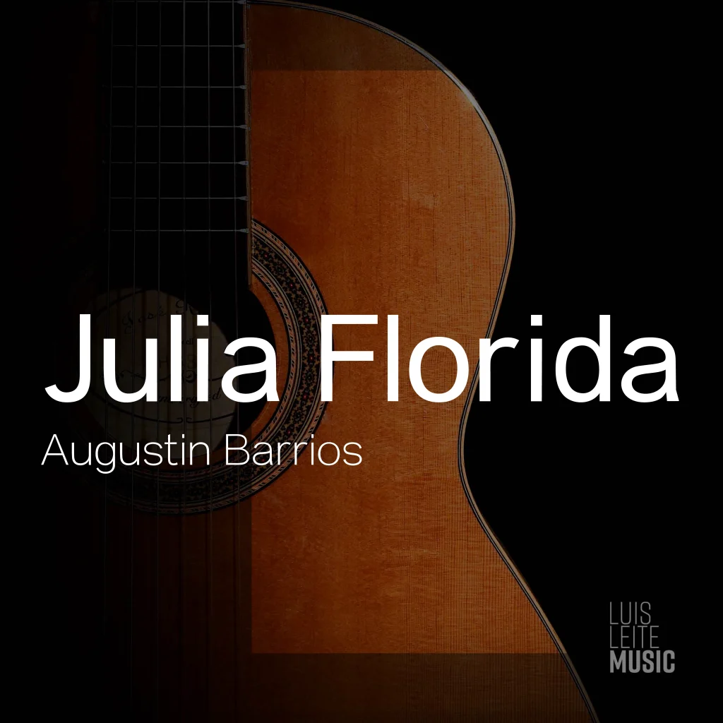 Julia Florida — score cover, Luis Leite edition