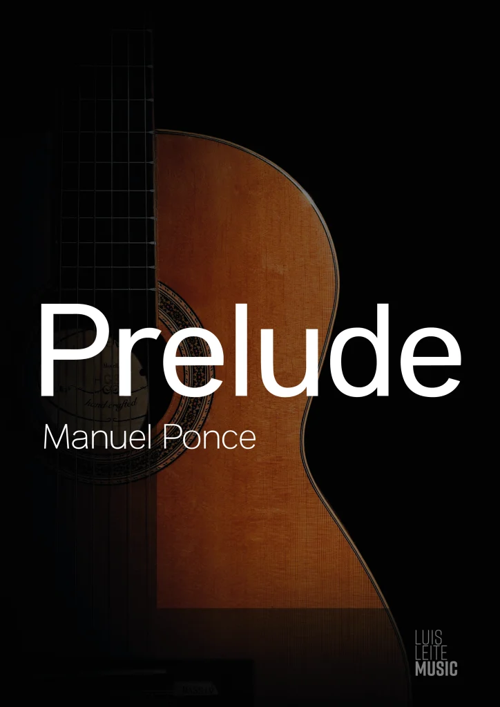 Prelude — score cover, Luis Leite edition
