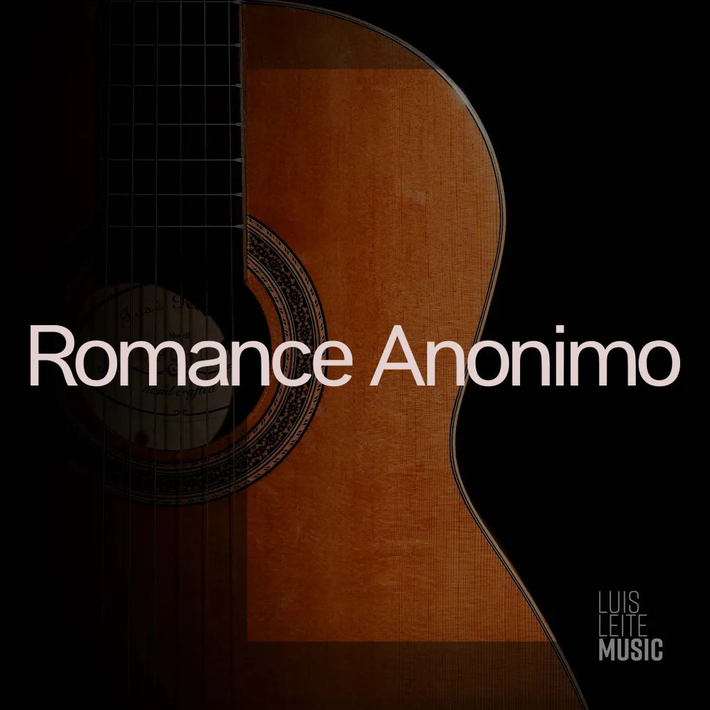 Romance Anonimo — score cover, Luis Leite edition