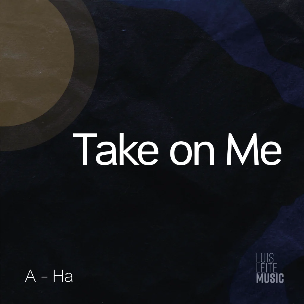 Take on Me — score cover, Luis Leite edition