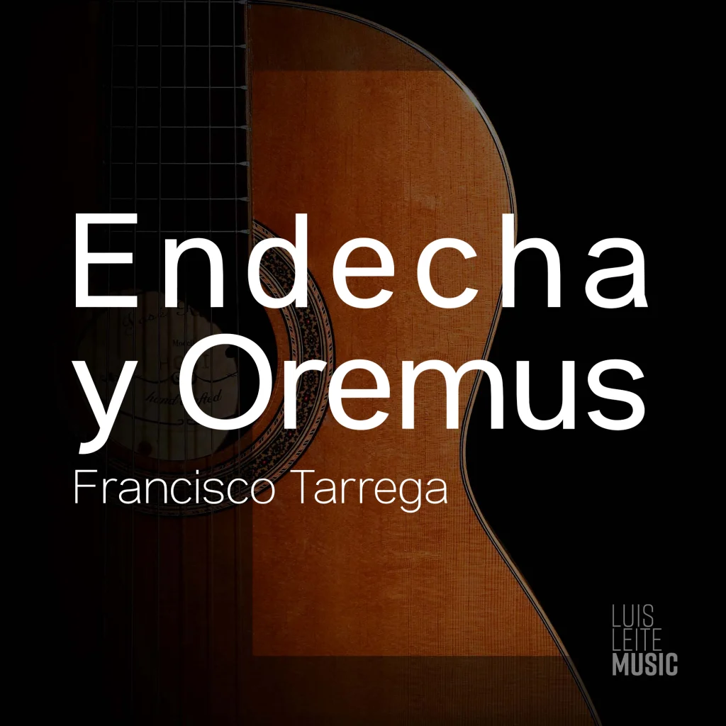 Endecha y Oremus — score cover, Luis Leite edition