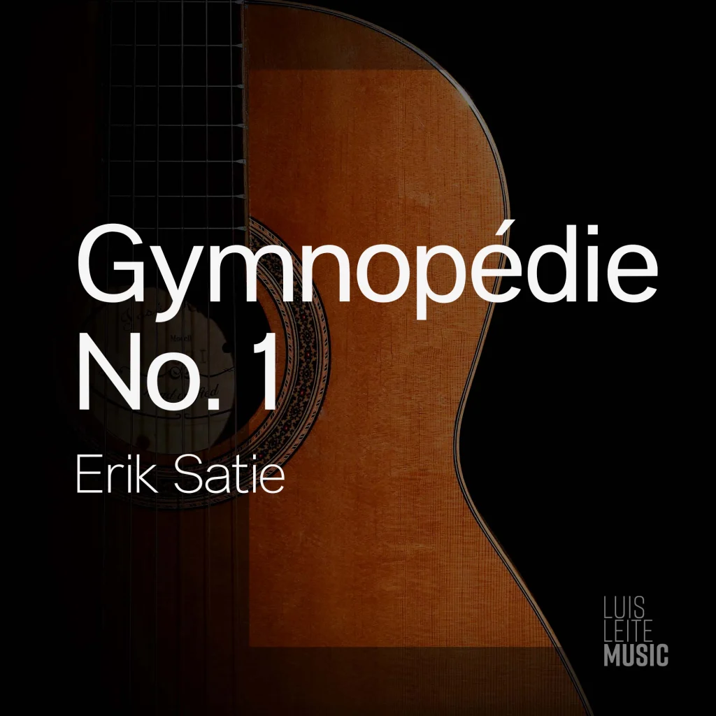 Gymnopédie No. 1 — score cover, Luis Leite edition