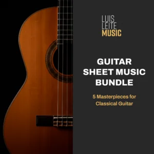 Guitar Sheet Music Bundle — 5 Songs
